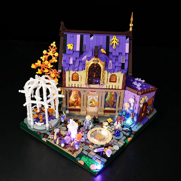 Lumibricks 10014 Luna Cottage – Retro House Building Blocks with LED Lights & Music Player | 2846 Pieces
