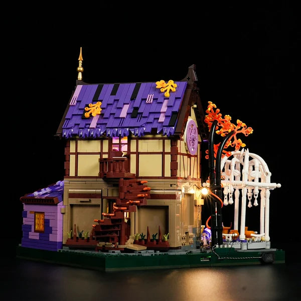 Lumibricks 10014 Luna Cottage – Retro House Building Blocks with LED Lights & Music Player | 2846 Pieces