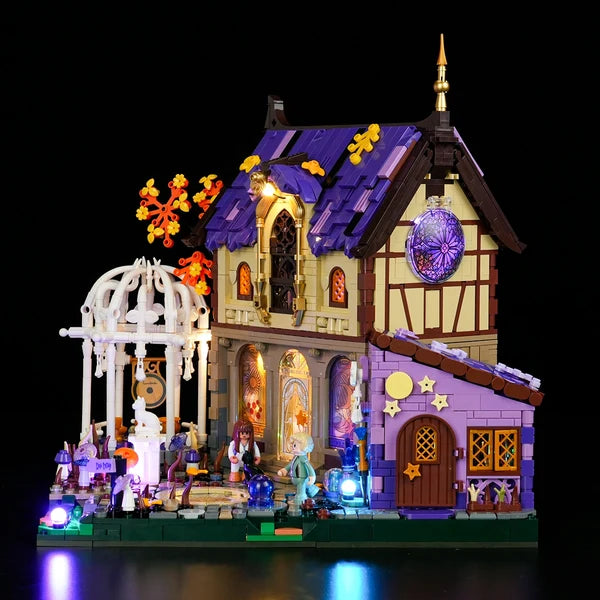 Lumibricks 10014 Luna Cottage – Retro House Building Blocks with LED Lights & Music Player | 2846 Pieces