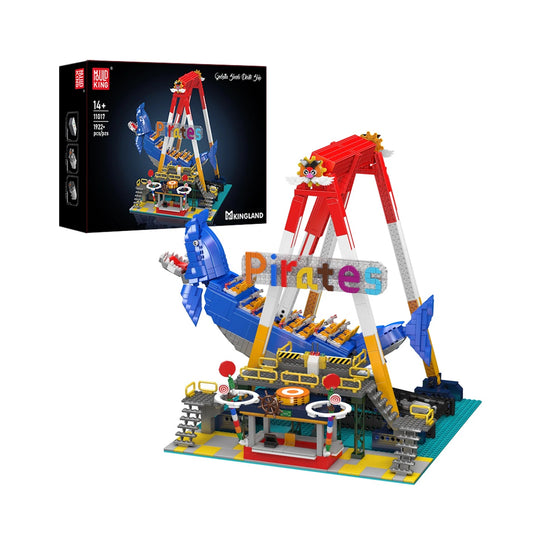 Mould King 11017 Shark Priate Ship (Motorised with Remote)