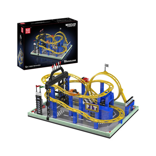 Mould King 11020 Roller Coaster (Motorised with Remote)