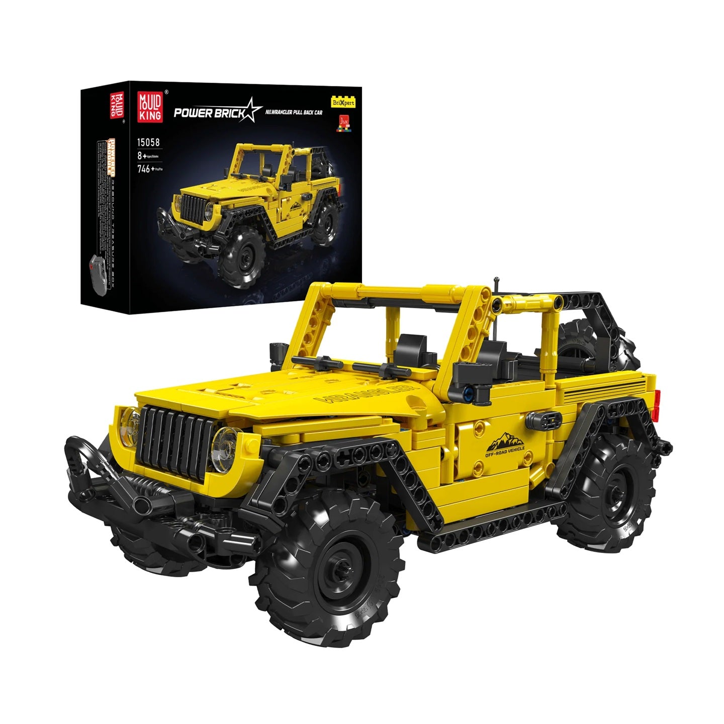 Mould King 15058 Jeep Wrangler Model Building Set