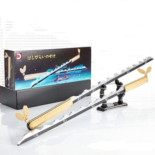 DK 1513 Demon Slayer - Hashibira Inosuke's Katana Building Block Set