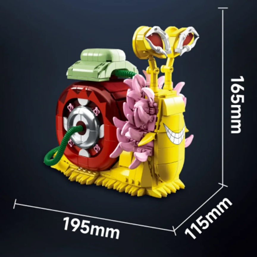 DK 1591 One Piece - Doflamingo's Snail Phone Building Block Set