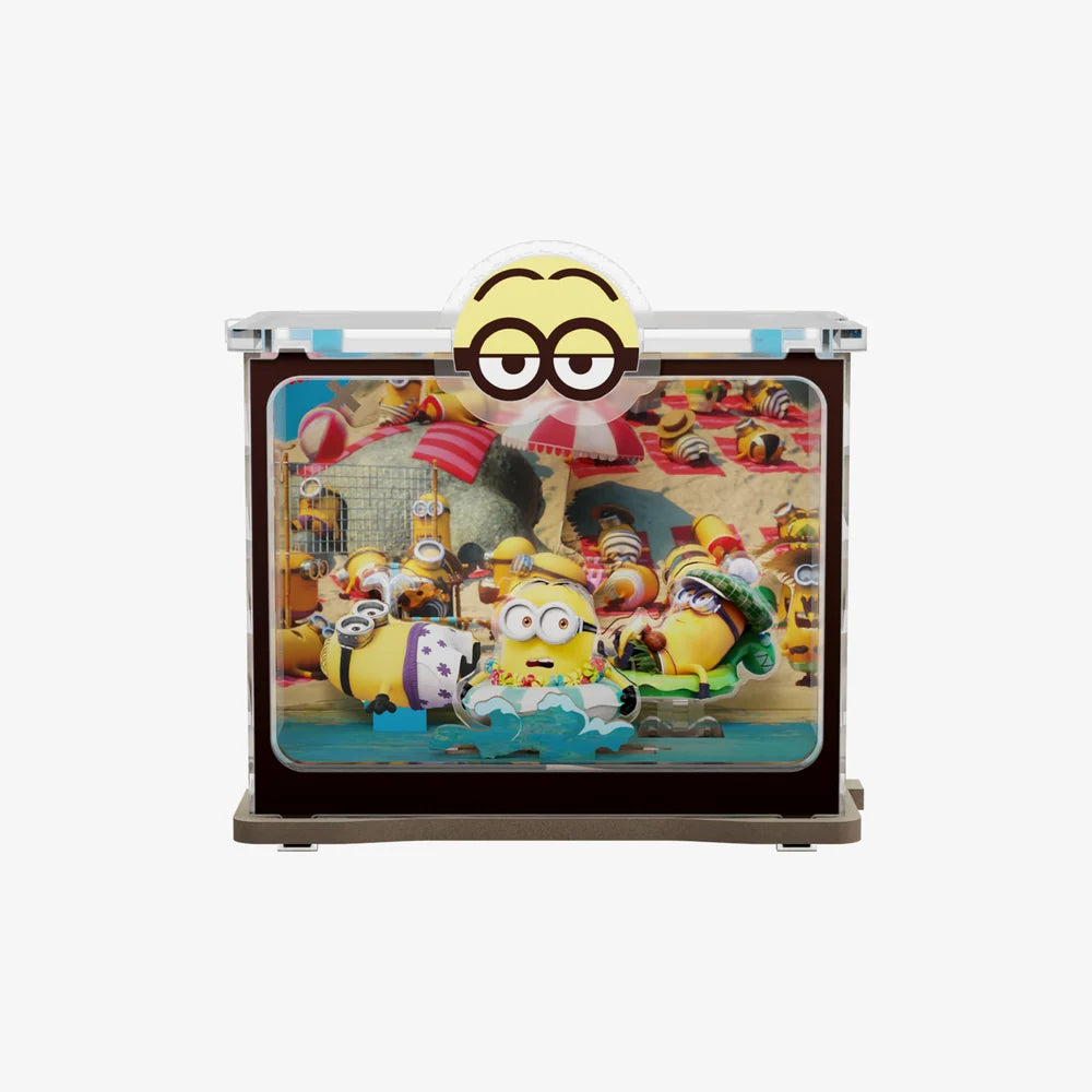Puremind Minions Mini Scene DIY Wooden Model – PRM1741–1743