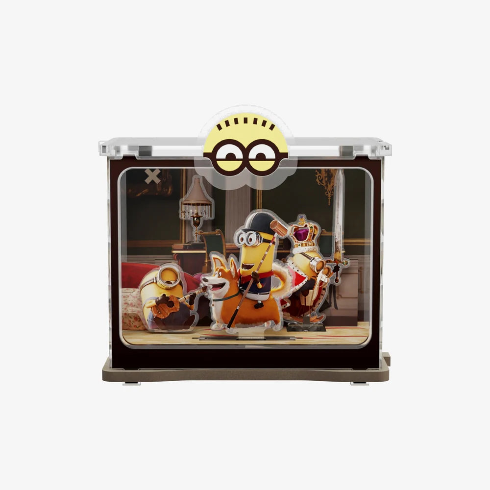 Puremind Minions Mini Scene DIY Wooden Model – PRM1741–1743
