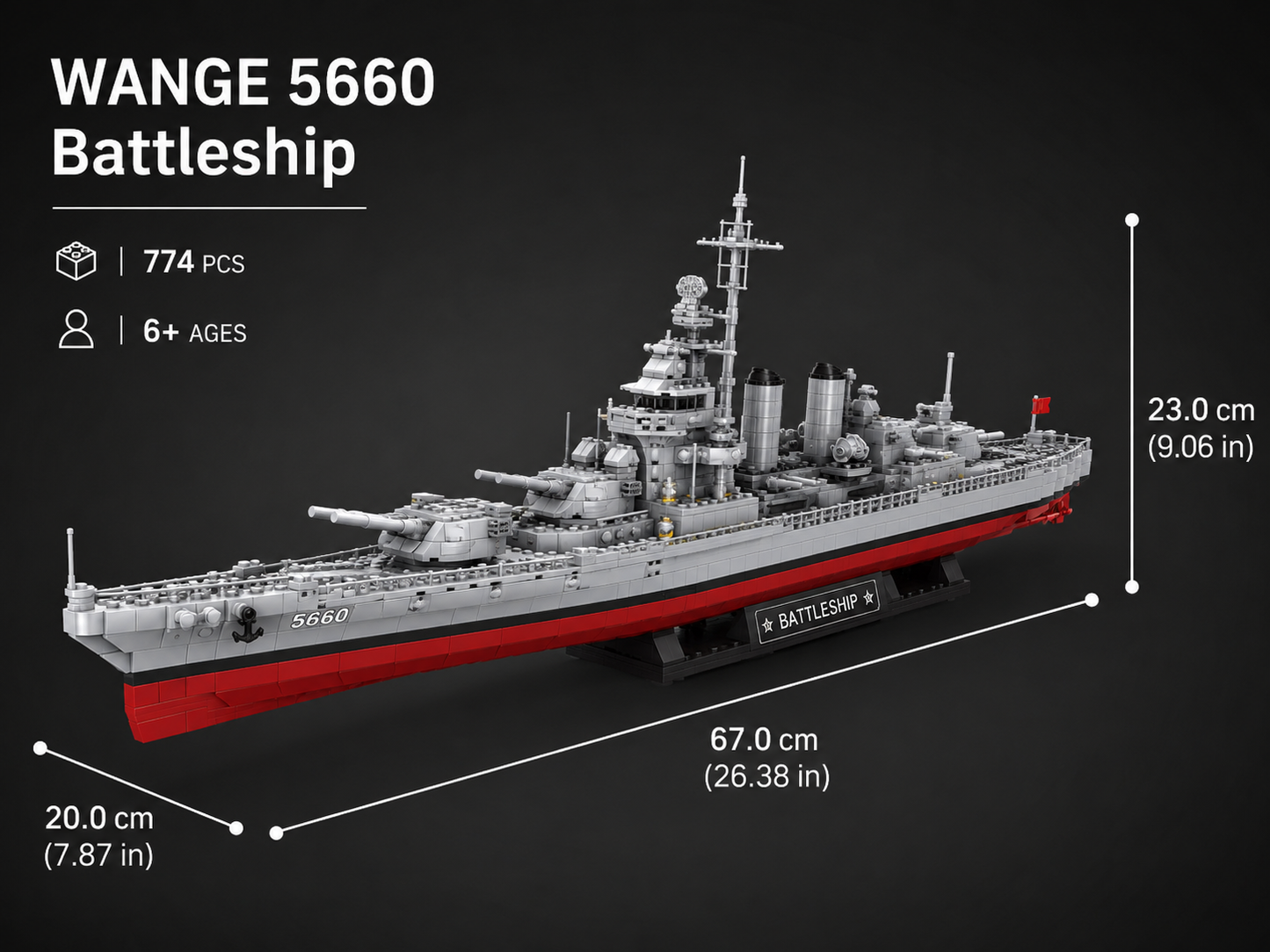 WANGE 5660 Battleship