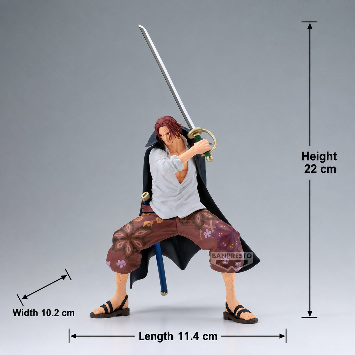 Banpresto One Piece Grandista – Shanks Figure (HBP-29210)