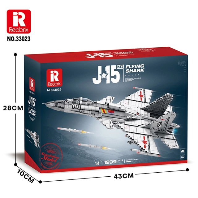 Reobrix 33023 J-15 Flying Shark