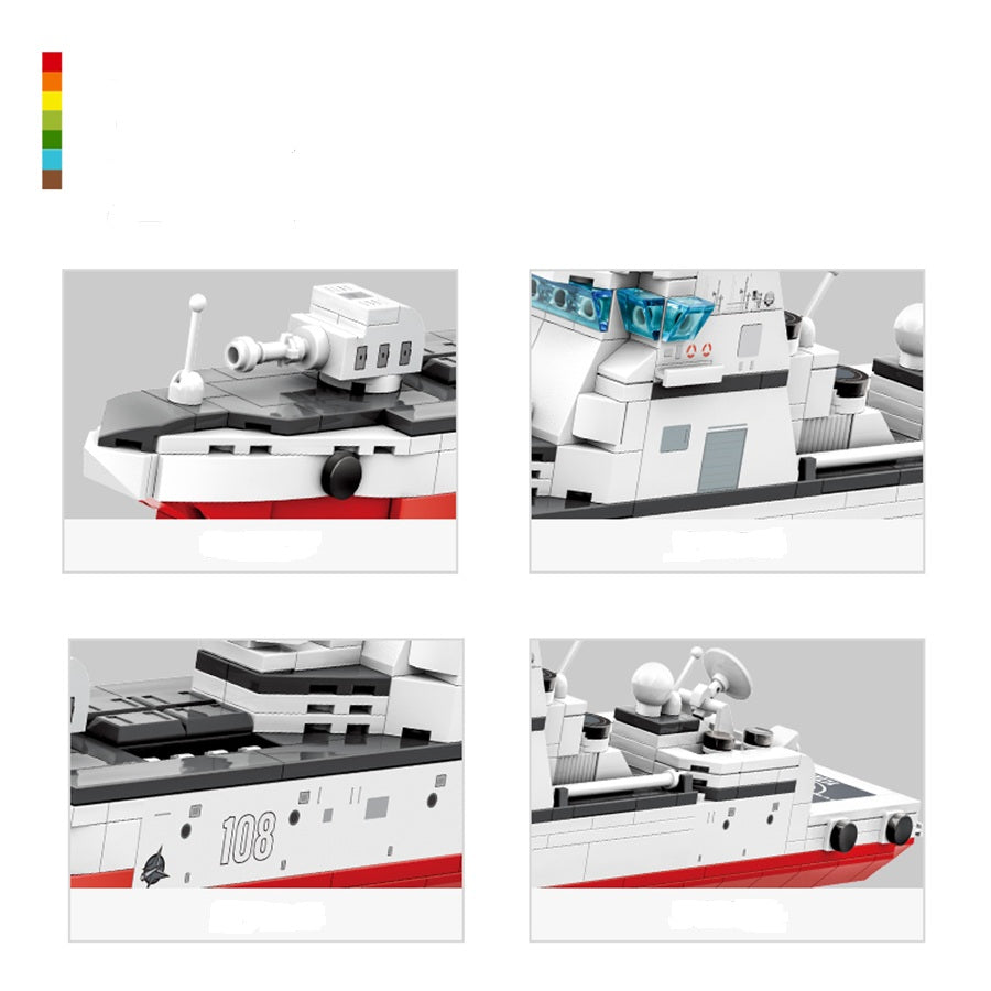WANGE 3522 Type 055 Destroyer