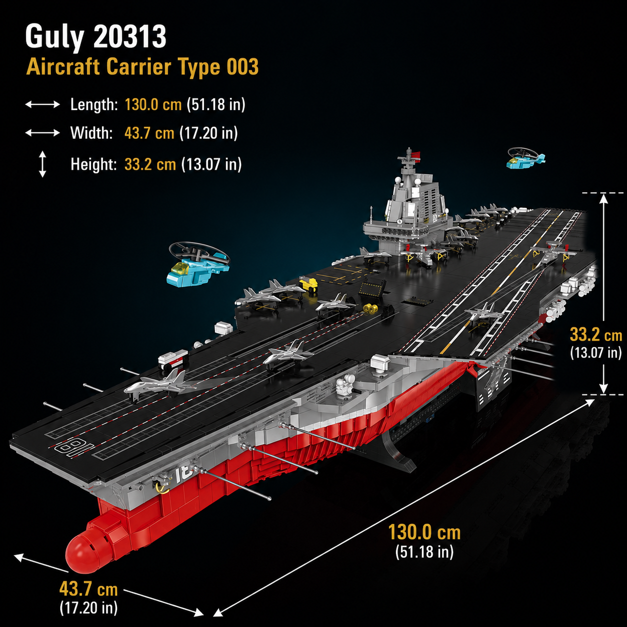 Guly 20313 Aircraft Carrier Type 003