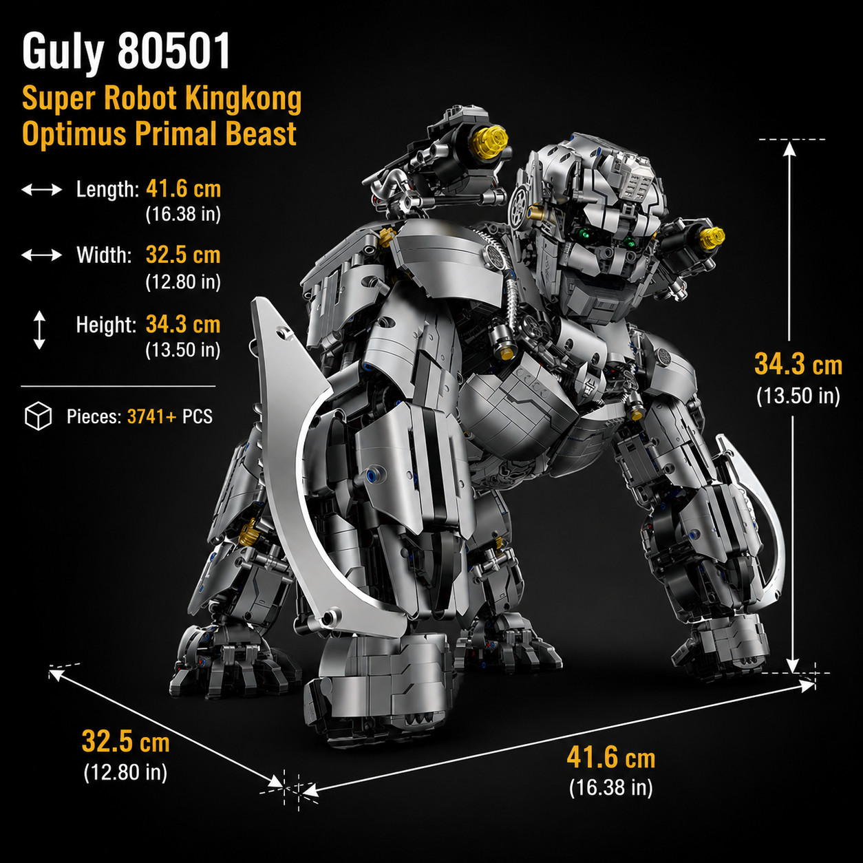 Guly 80501 Super Robot Kingkong - Optimus Primal Beast