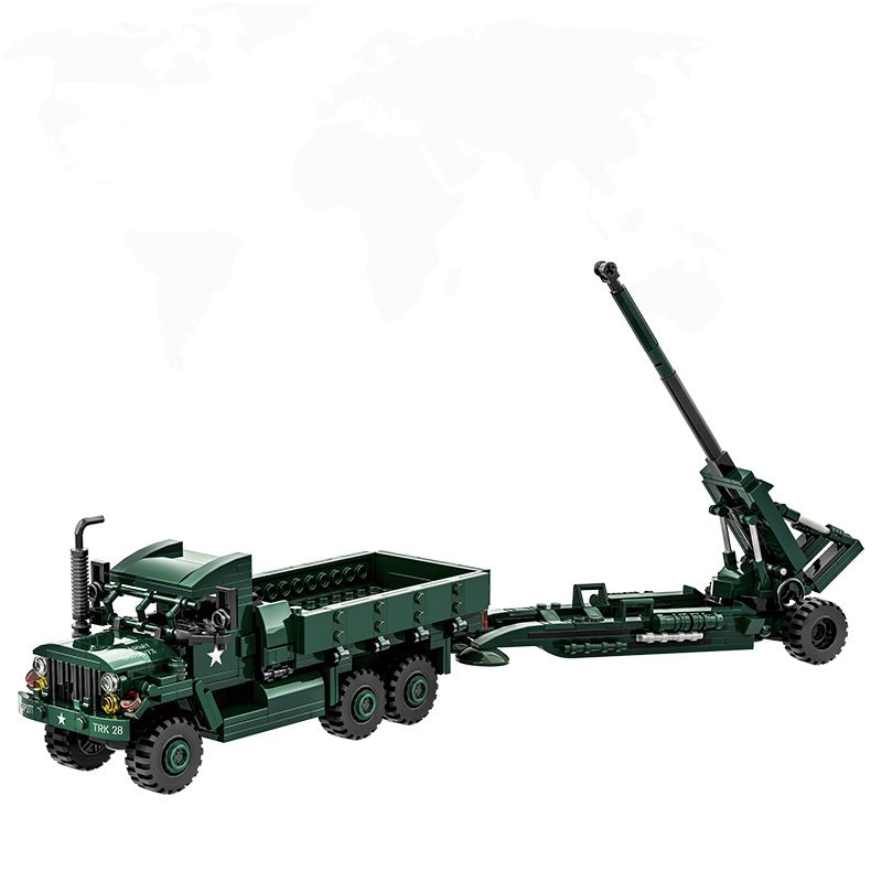 WANGE 4510 M35 2½-Ton Cargo Truck AND M198 Howitzer