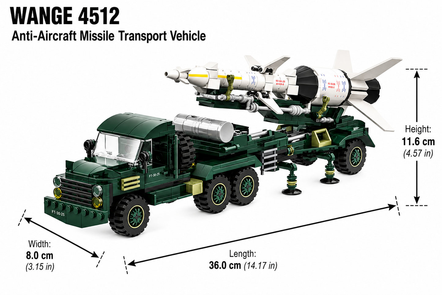 WANGE 4512 Anti-Aircraft Missile Transport Vehicle