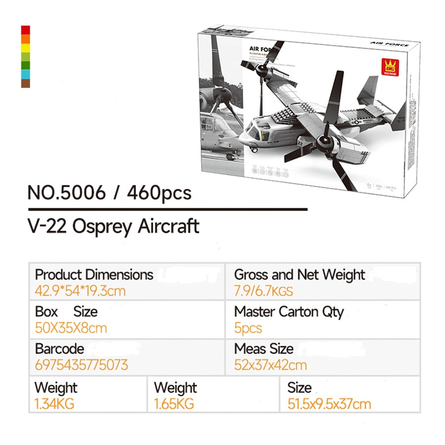 WANGE 5006 V-22 Osprey Aircraft