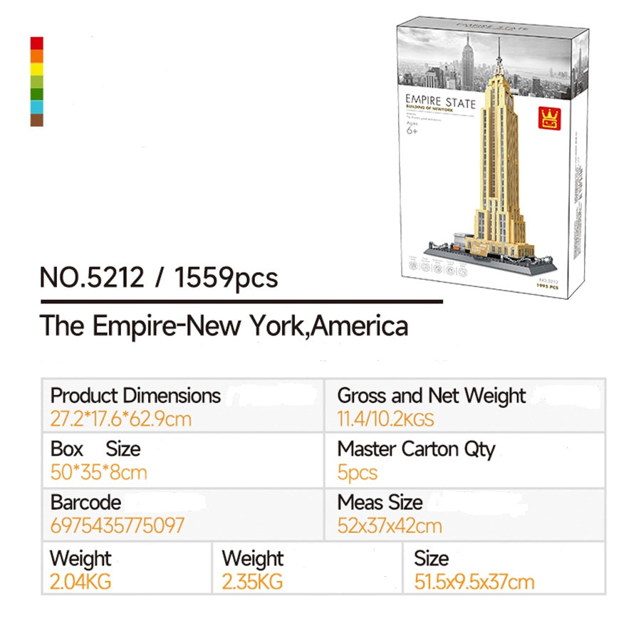 WANGE 5212 The Empire State Building-New York,USA