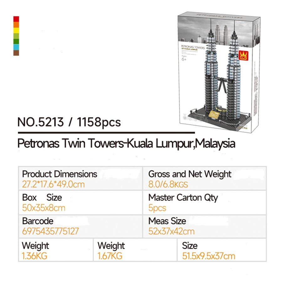 WANGE 5213 Petronas Twin Towers-Kuala Lumpur Malaysia