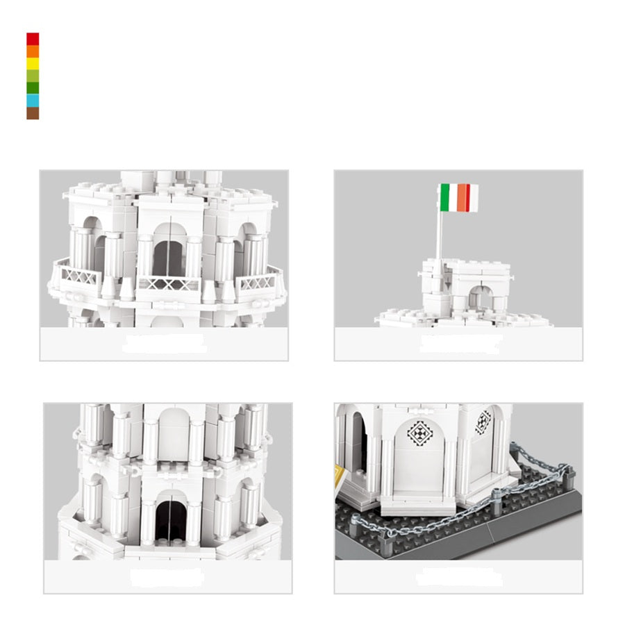 WANGE 5214 Leaning Tower of Pisa-Tuscany Italy