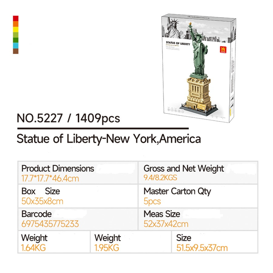 WANGE 5227 Statue of Liberty-New York USA