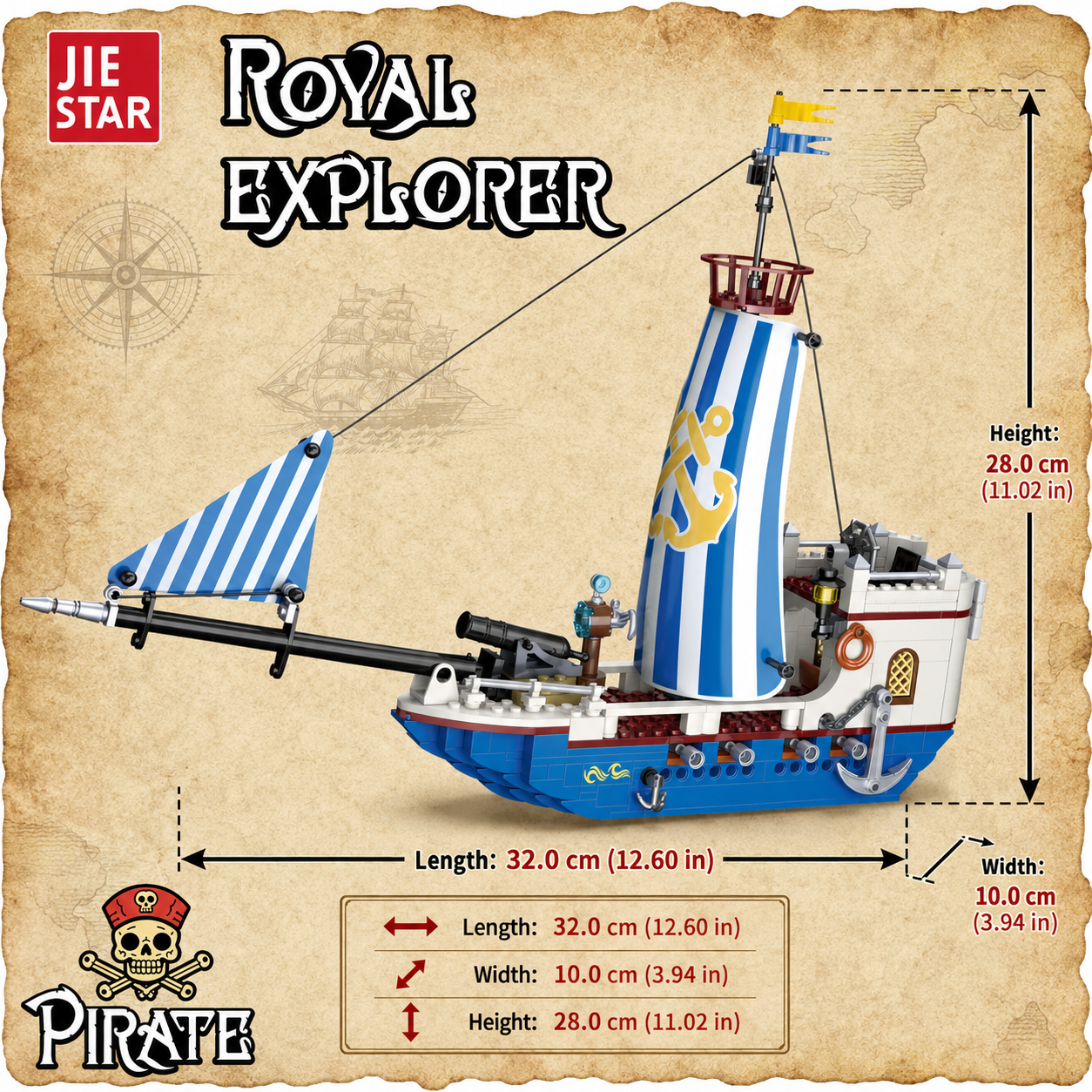 Jiestar 59152 Royal Explorer
