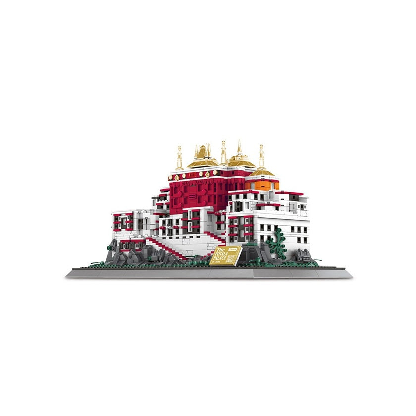 Wange 6217 Potala Palace Tibet Architecture Building Set 1464PCS