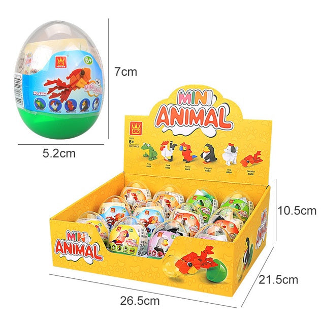 WANGE 6601 Mini Animal Twist Egg 1 of 6