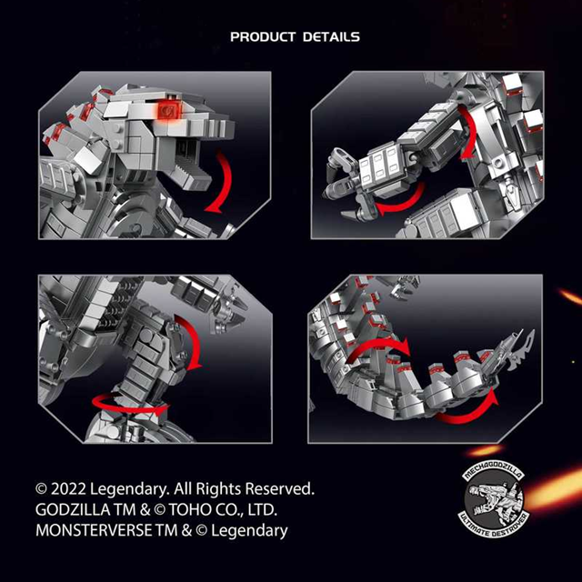 PANLOS 687303 Mechanical Godzilla (Small)