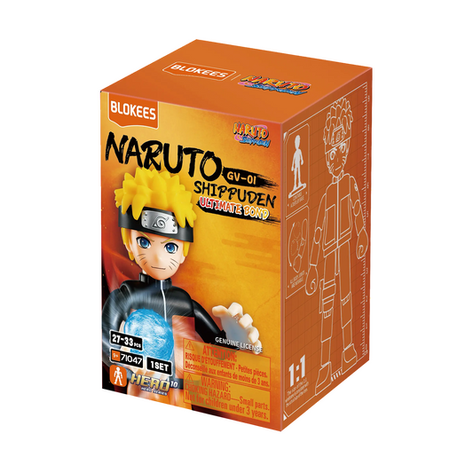 Blokees 71047 Naruto - Galaxy Version 01 Ultimate Bond Blind Box (1 of 9)