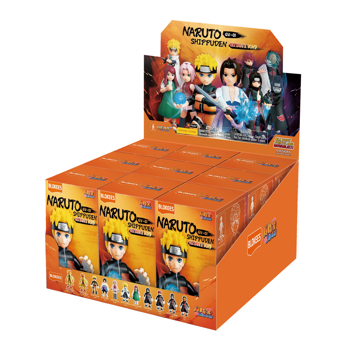 Blokees 71047 Naruto - Galaxy Version 01 Ultimate Bond Blind Box (1 of 9)