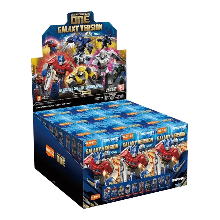 BLOKEES 73905 Transformers - Galaxy Version 05 "One" Limited Edition Blind Box - Each (1 of 9)