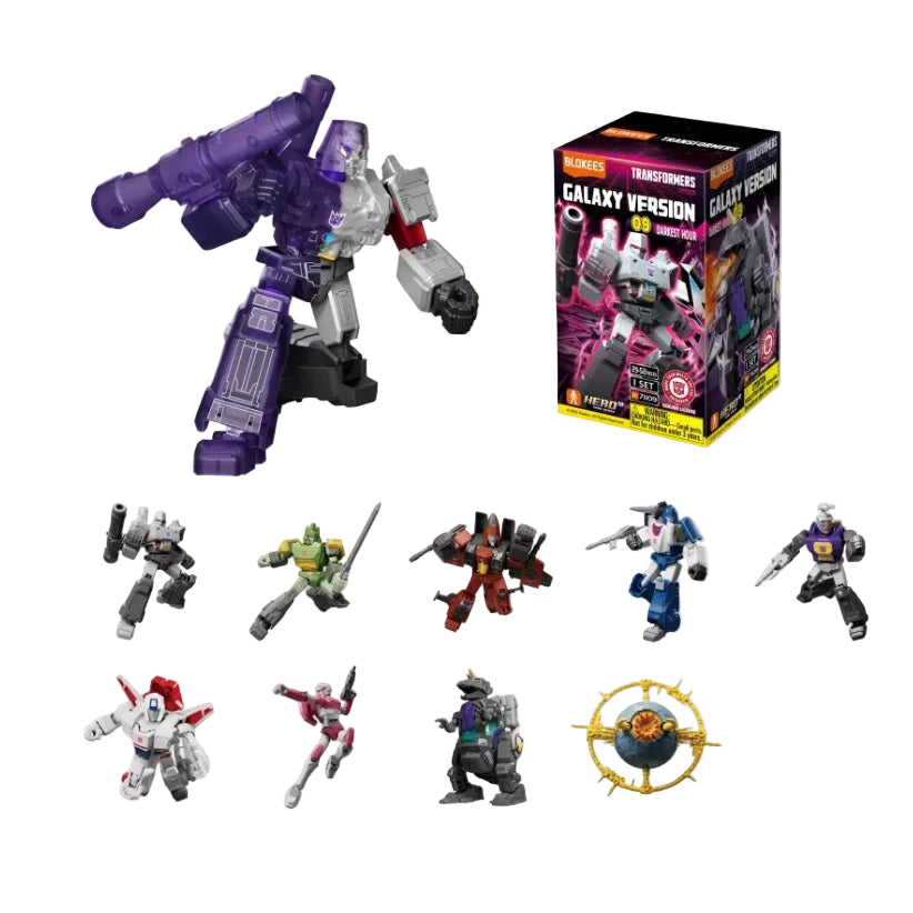 BLOKEES 71109 Transformers - Galaxy Version 09 "Darkest Hour" Blind Box - Each (1 of 9)