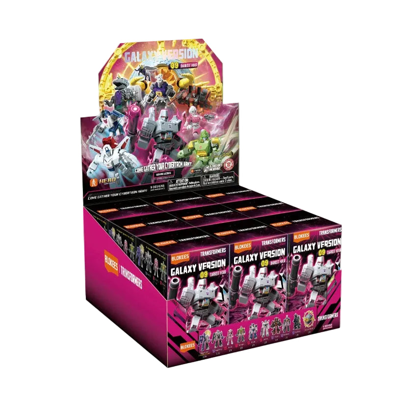 BLOKEES 71109 Transformers - Galaxy Version 09 "Darkest Hour" Blind Box - Each (1 of 9)