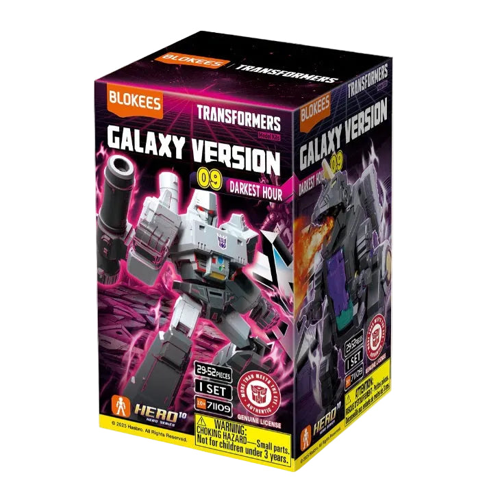 BLOKEES 71109 Transformers - Galaxy Version 09 "Darkest Hour" Blind Box - Each (1 of 9)