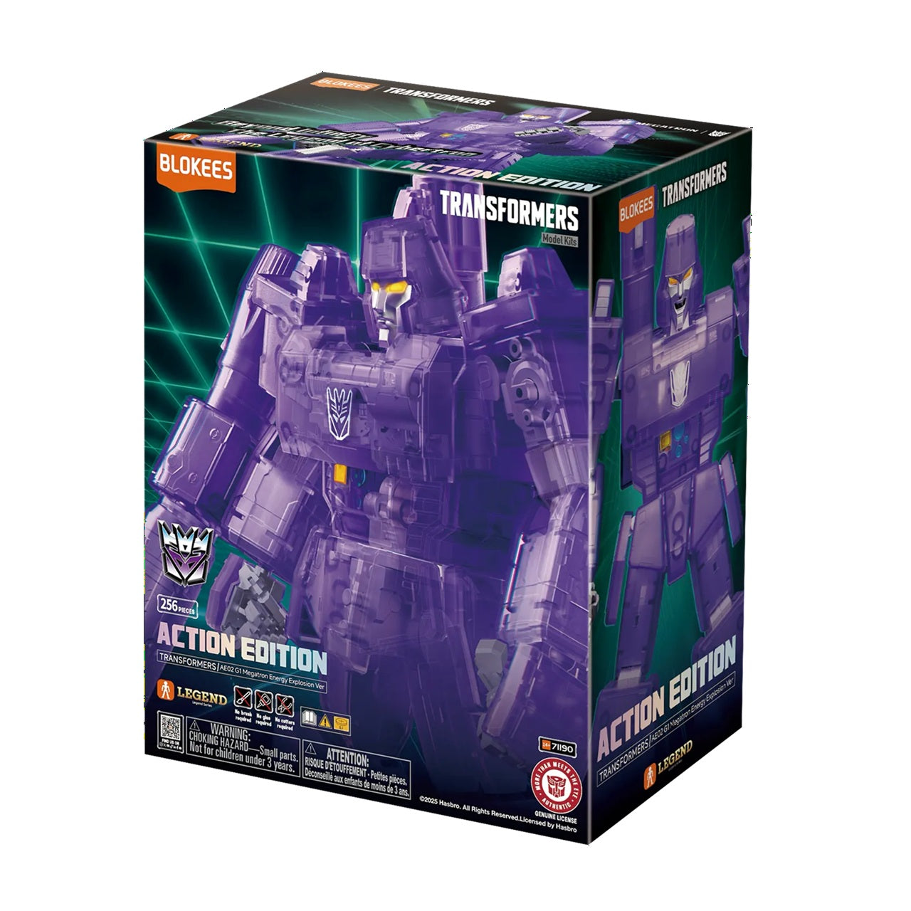 BLOKEES 71190 Transformers – Megatron AE- G1 “Energy Explosion” Model Kit