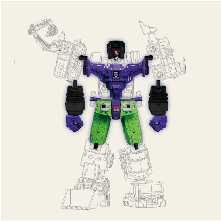 BLOKEES 71305 Transformers - Devastator Defender Version Combining Accessory