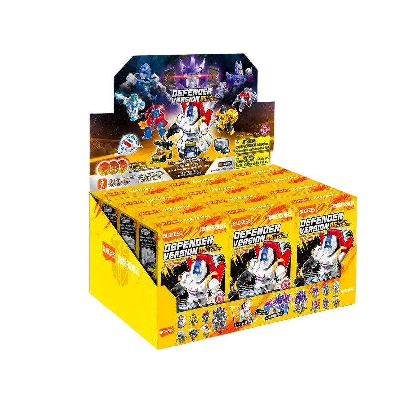 BLOKEES 71405 Transformers - Defender Version 5 "Traitor to Tyranny" BLIND BOX- Each (1 of 12)