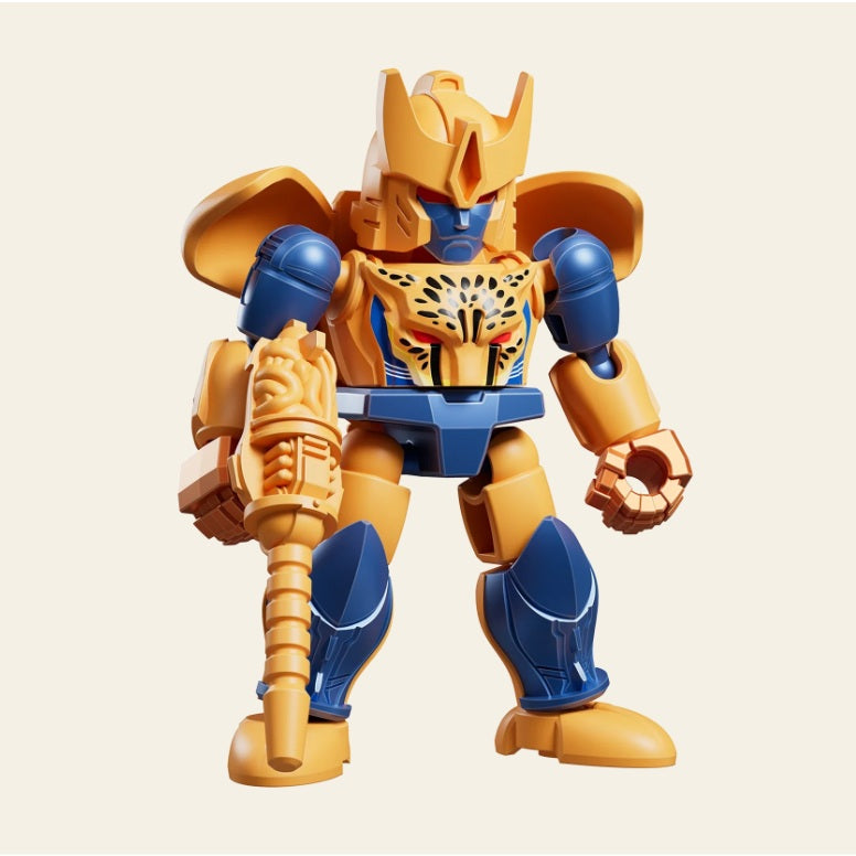 BLOKEES 71406 Transformers - Defender Version 6 "Brutal Fang" Blind Box- Each (1 of 12)