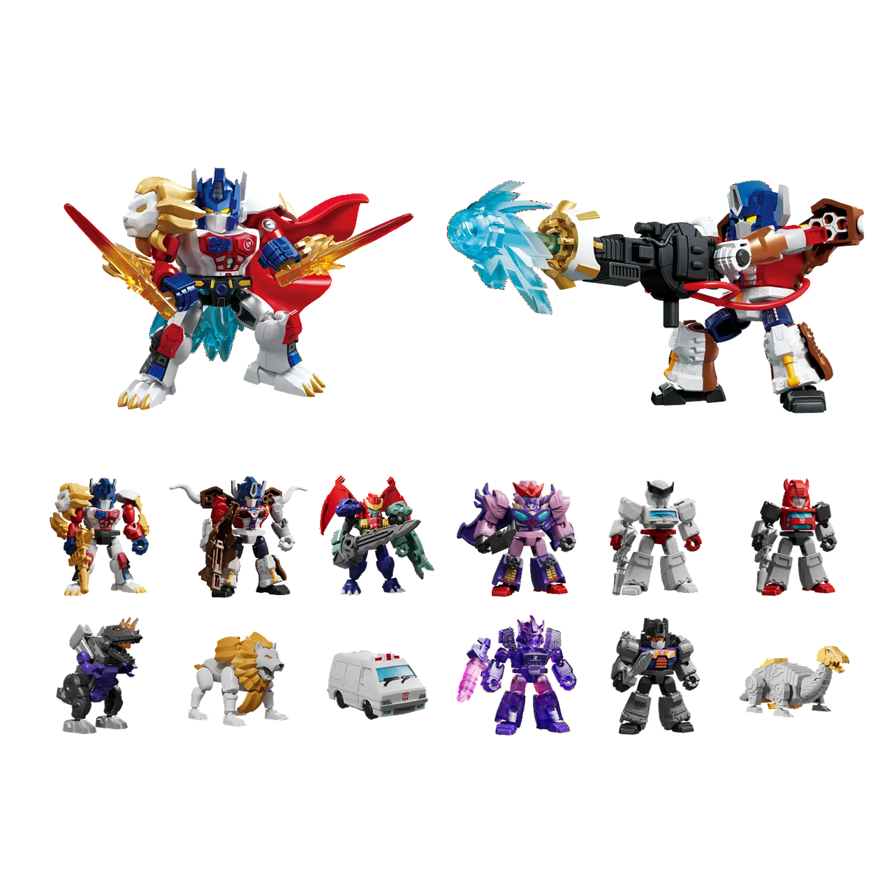 BLOKEES 71407 Transformers - Defender Version 7 "Power of the Beast" Blind Box - Each (1 of 12)