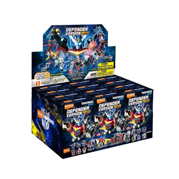 BLOKEES 71408 Transformers Defender Version 08 Battle Stars Random Box