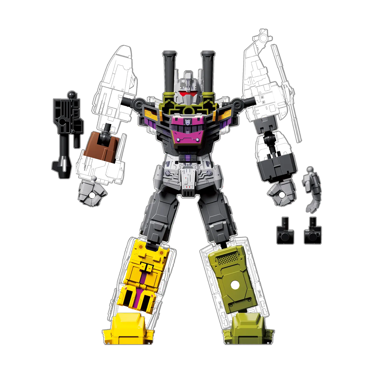 BLOKEES 71421 Transformers - Bruticus Defender Version Combining Accessory