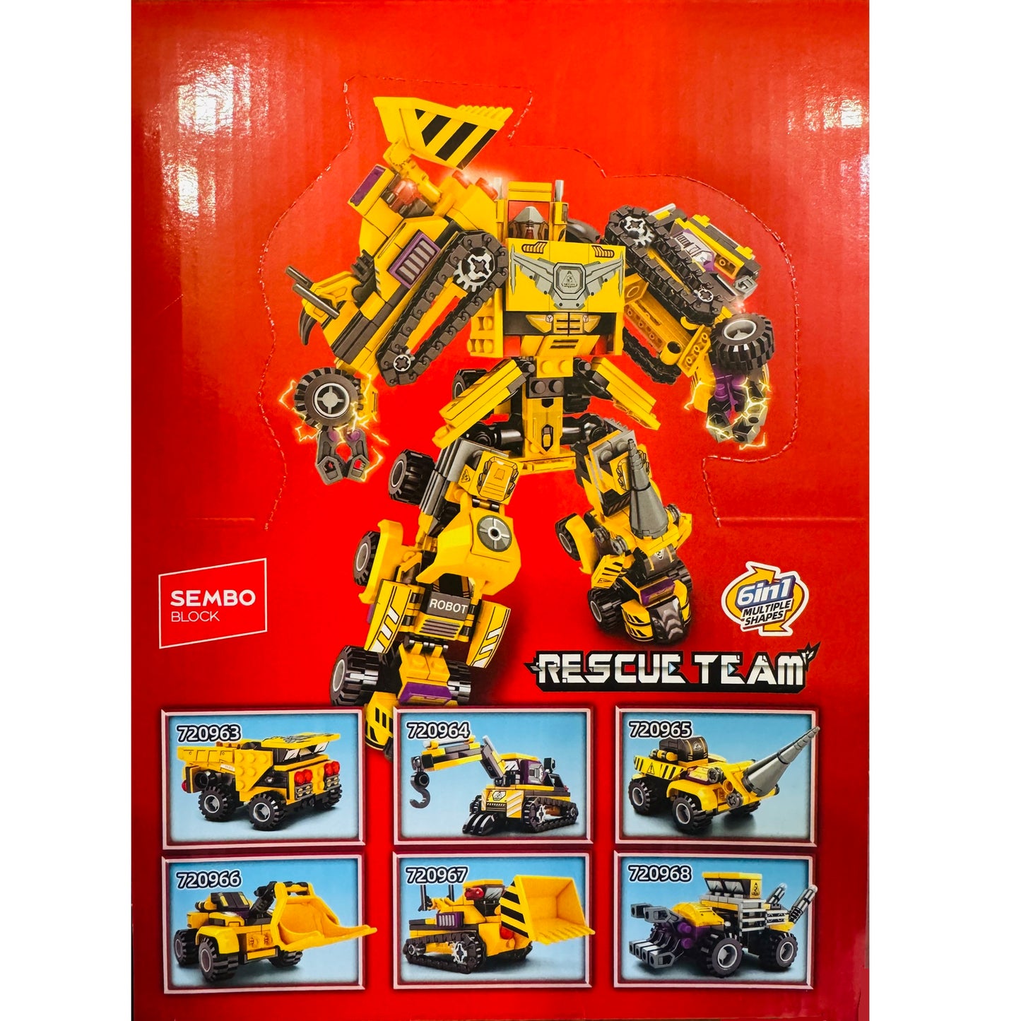 SEMBO 720963 - 720968 Rescue Team 6 in 1 (1 of 6)