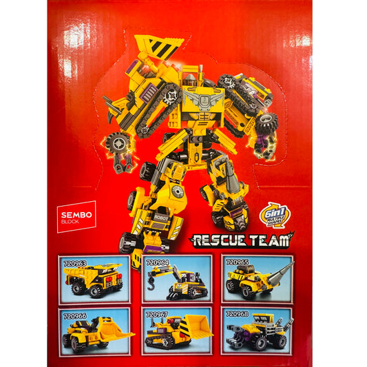 SEMBO 720963 - 720968 Rescue Team 6 in 1 (1 of 6)