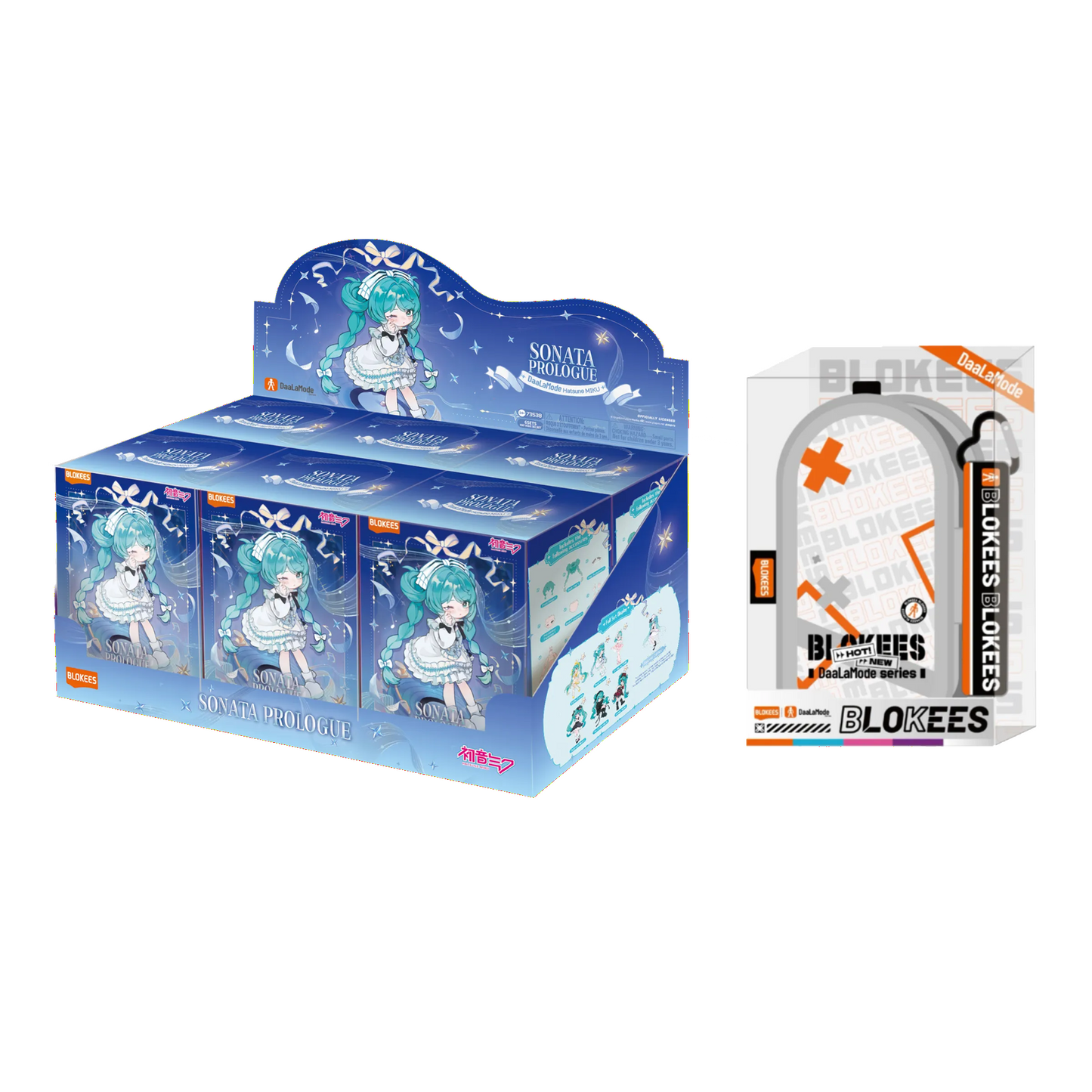BLOKEES 73538 Hatsune Miku - Sonata Prologue DaaLaMode Blind Box Model Kit (1 of 6)