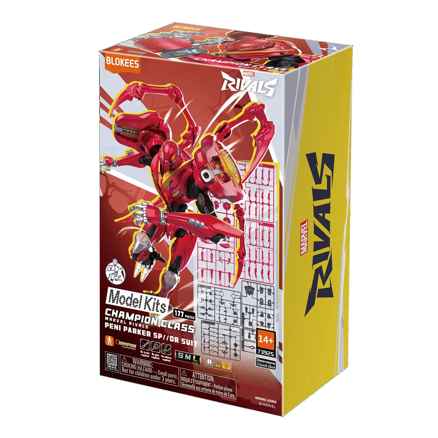 Blokees 73925 Marvel Rivals Champion Class Peni Parker SP/DR Suit Model Kits