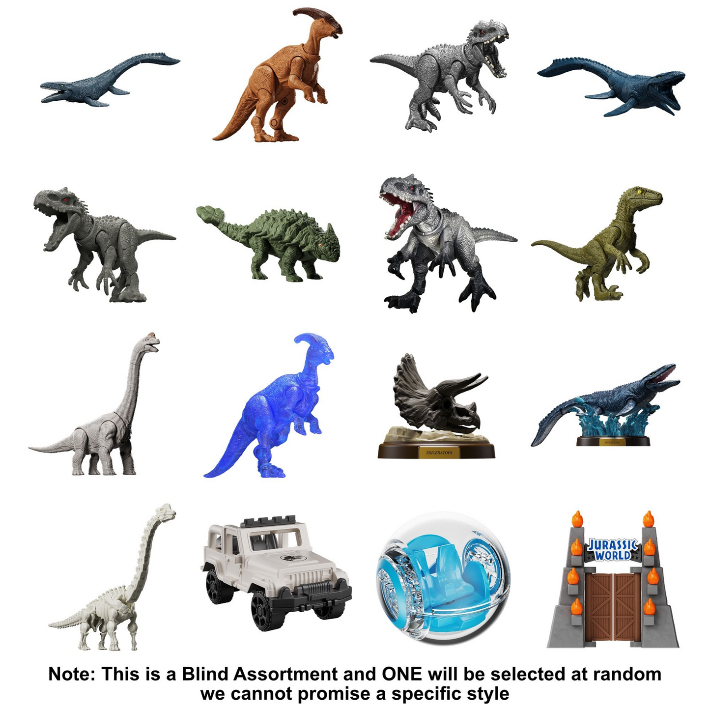 BLOKEES 75642 Jurassic World Terraventure TS 02 Dinosaur Capture Operation Blind Box - Each (1 of 12)