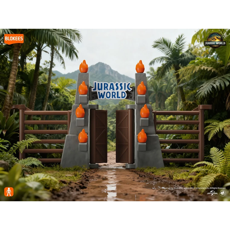 BLOKEES 75642 Jurassic World Terraventure TS 02 Dinosaur Capture Operation Blind Box - Each (1 of 12)