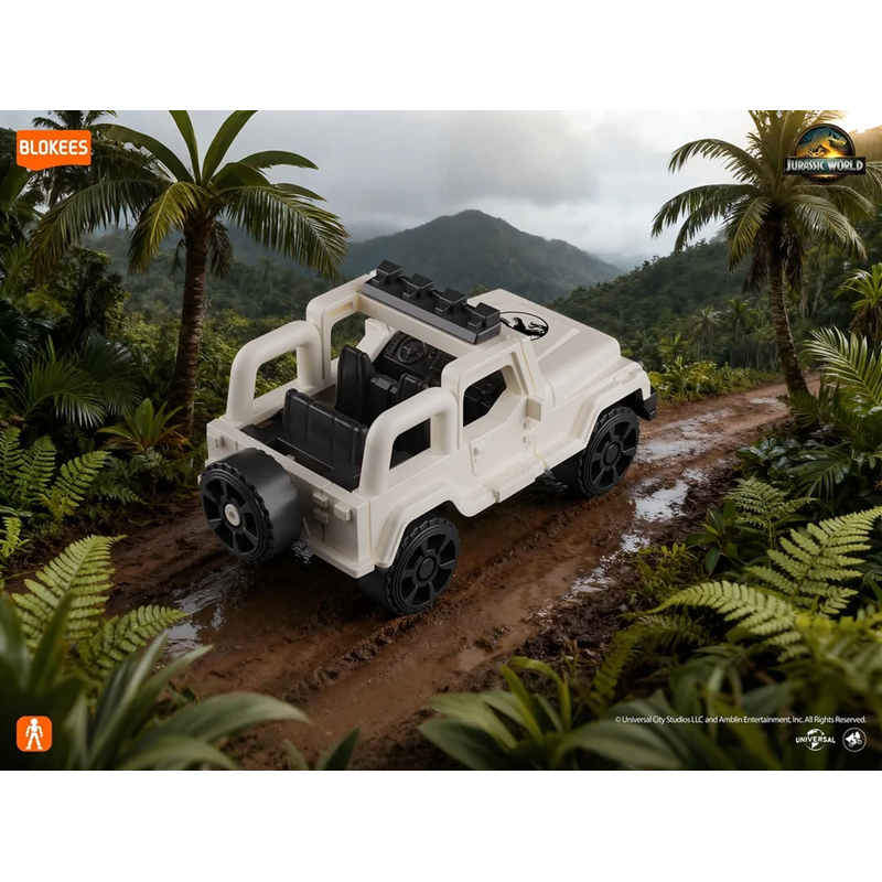 BLOKEES 75642 Jurassic World Terraventure TS 02 Dinosaur Capture Operation Blind Box - Each (1 of 12)