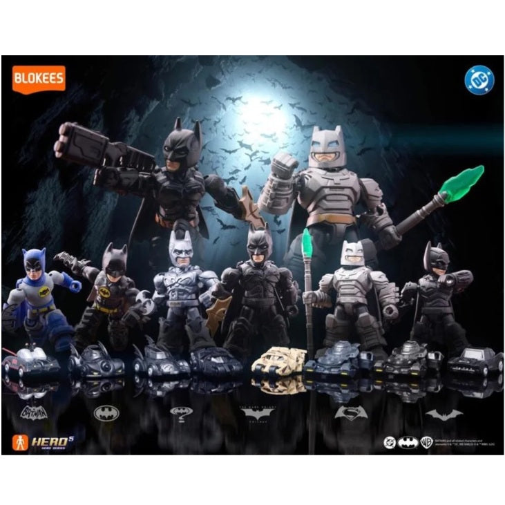 BLOKEES 75701 Batman Defender Version DC01 Legendary Batman Assemble (Blind box) Each(1 of 12)