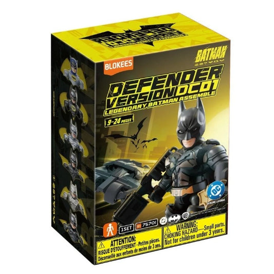 BLOKEES 75701 Batman Defender Version DC01 Legendary Batman Assemble (Blind box) Each(1 of 12)