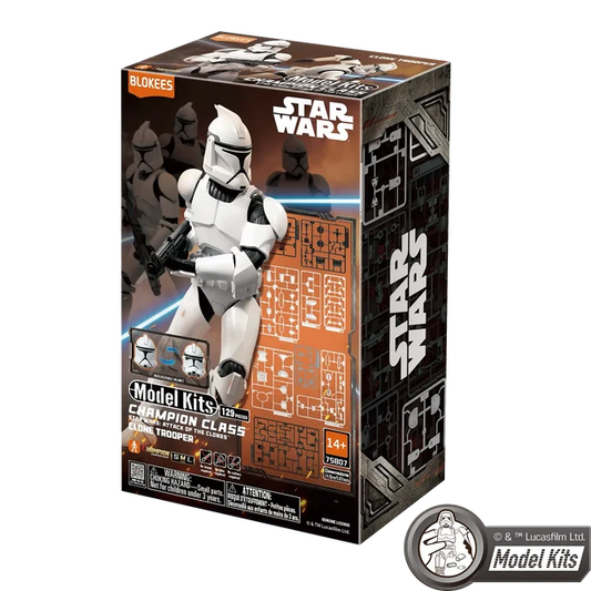 BLOKEES 75807 Star Wars Champion Class Clone Trooper Model Kit